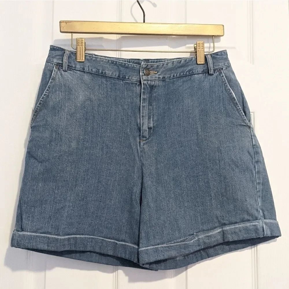 Vintage Mom Jeans Ultra High Waist Denim Short
